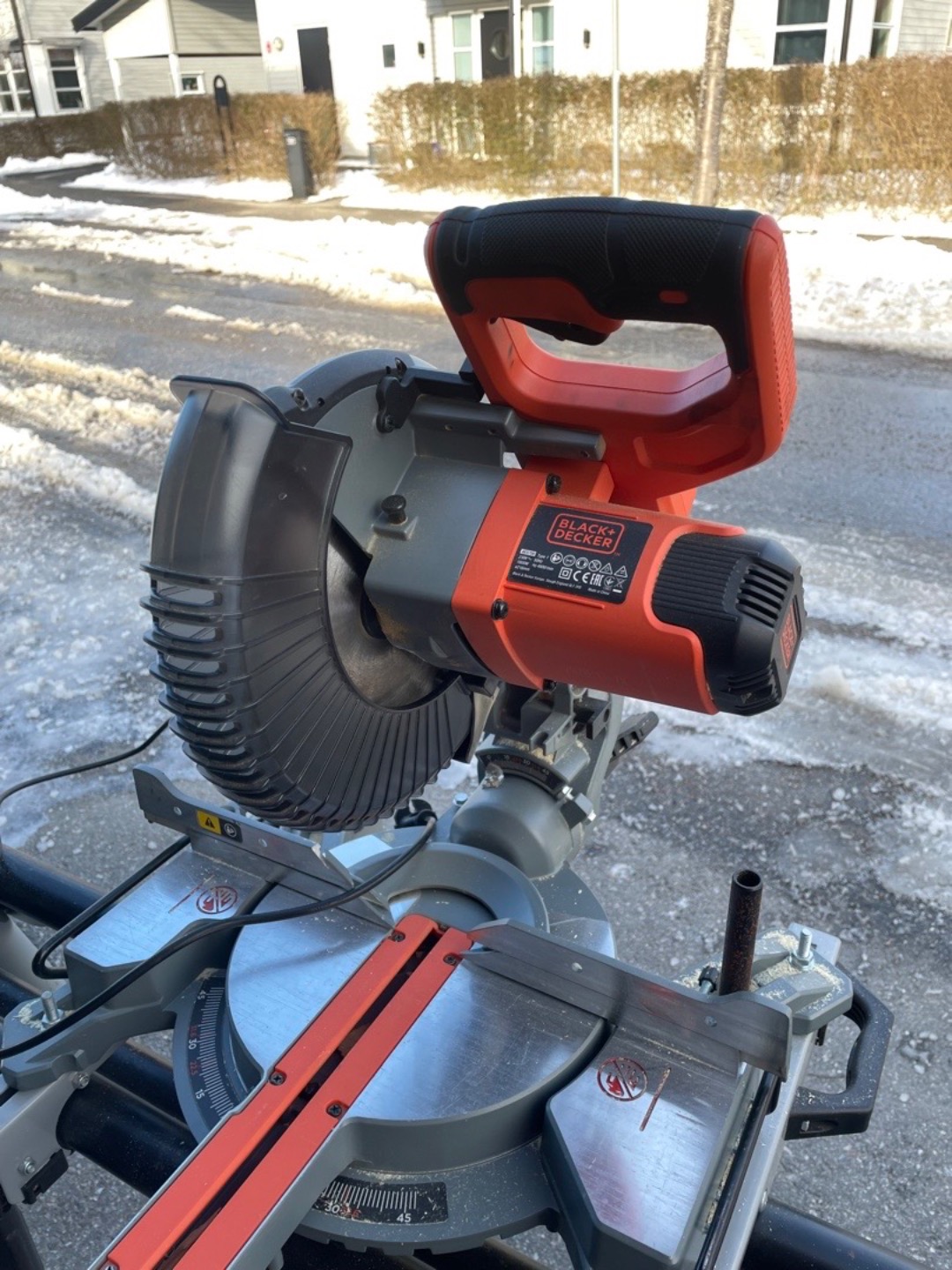Black & decker gersåg med stativ
