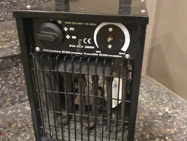 2kw värmefläkt 6.