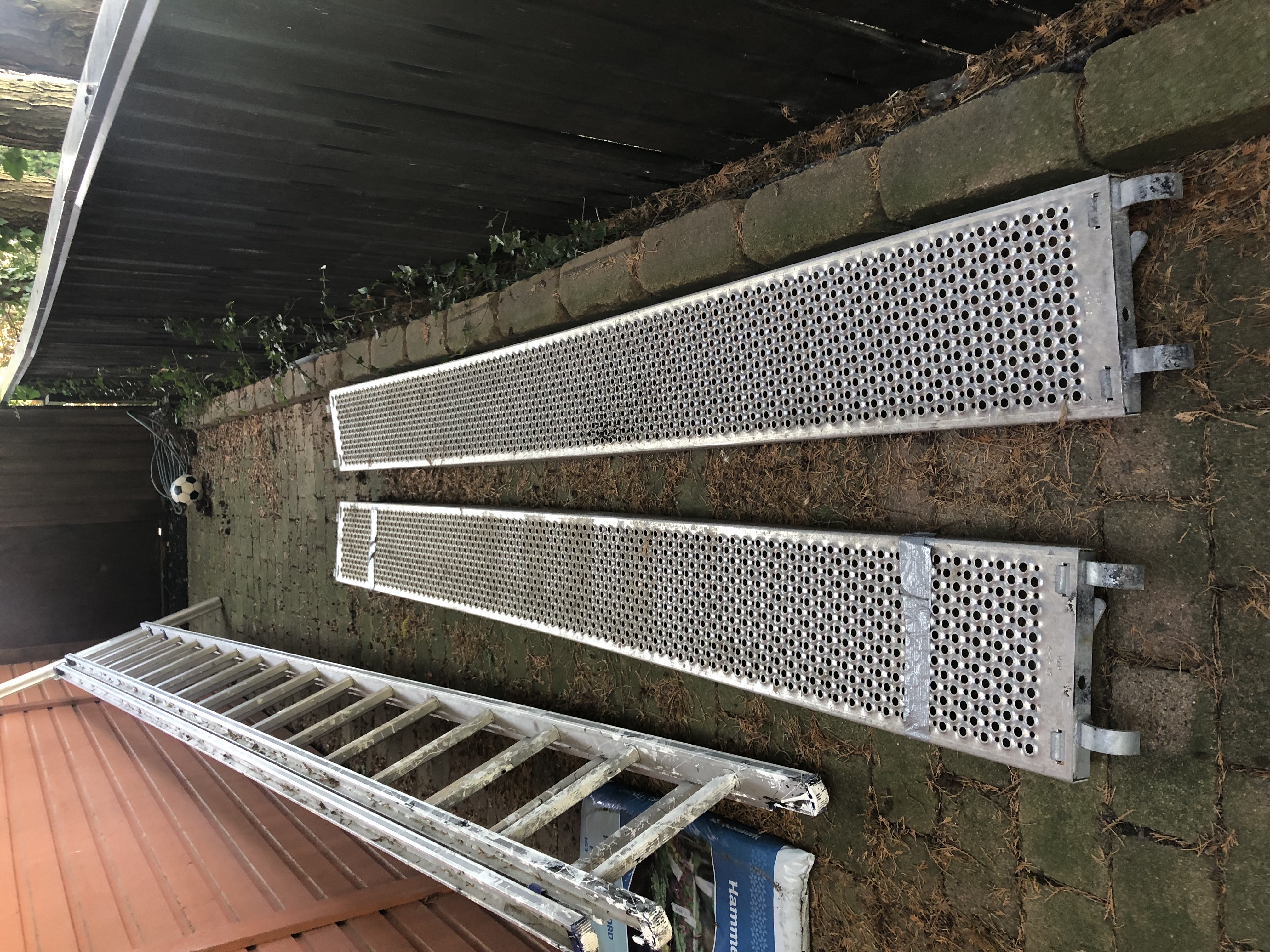 Lastramp aluminium - fyrhjuling - motorcykel - gräsklippare. 