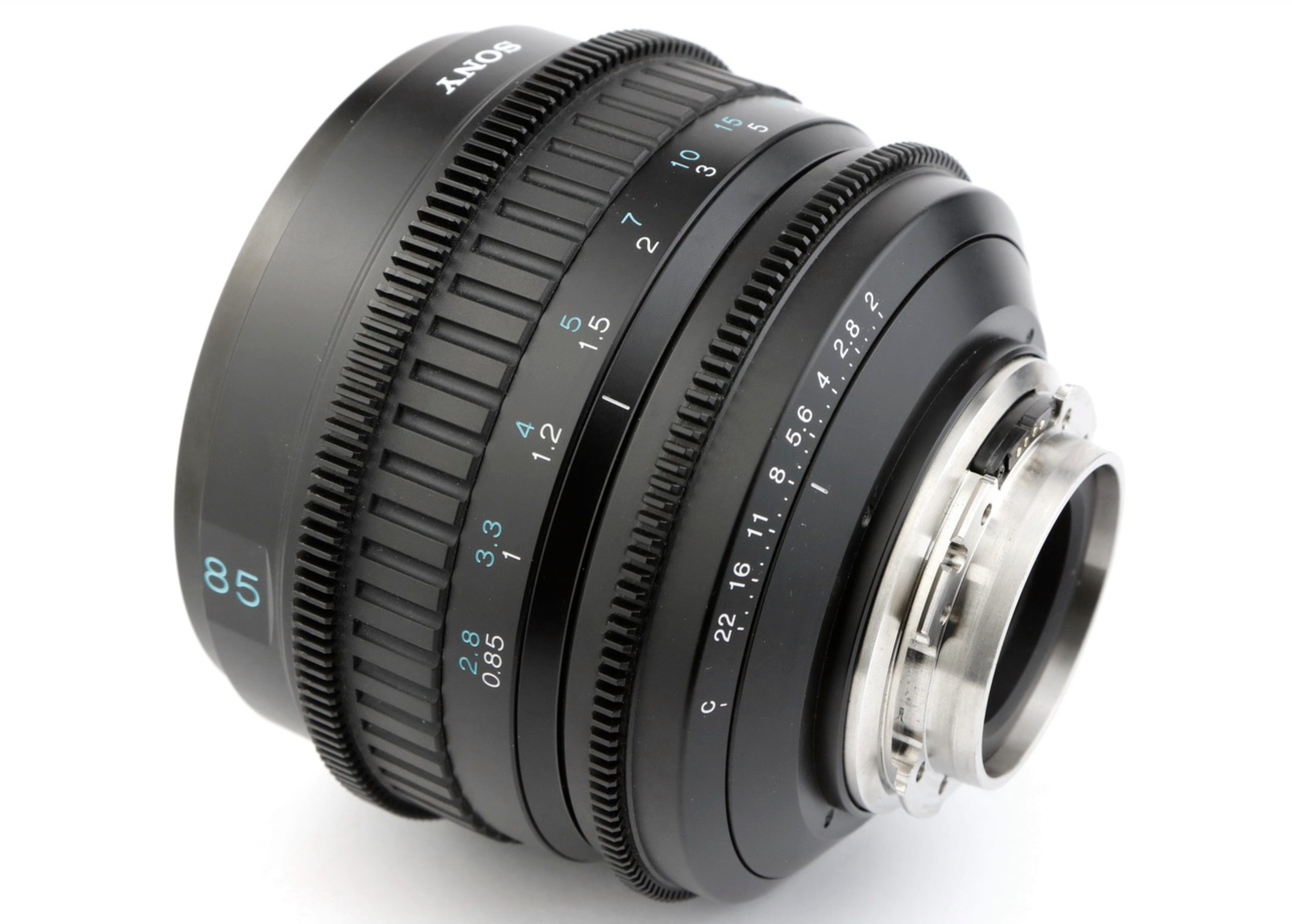 Sony cine alta 85mm t 2.0 prime pl lenses 
