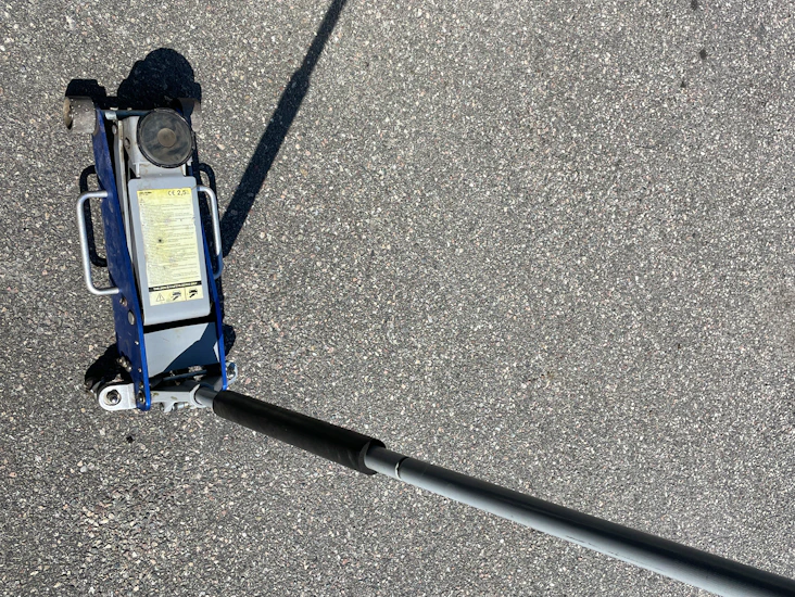 Garagedomkraft 2,5 ton