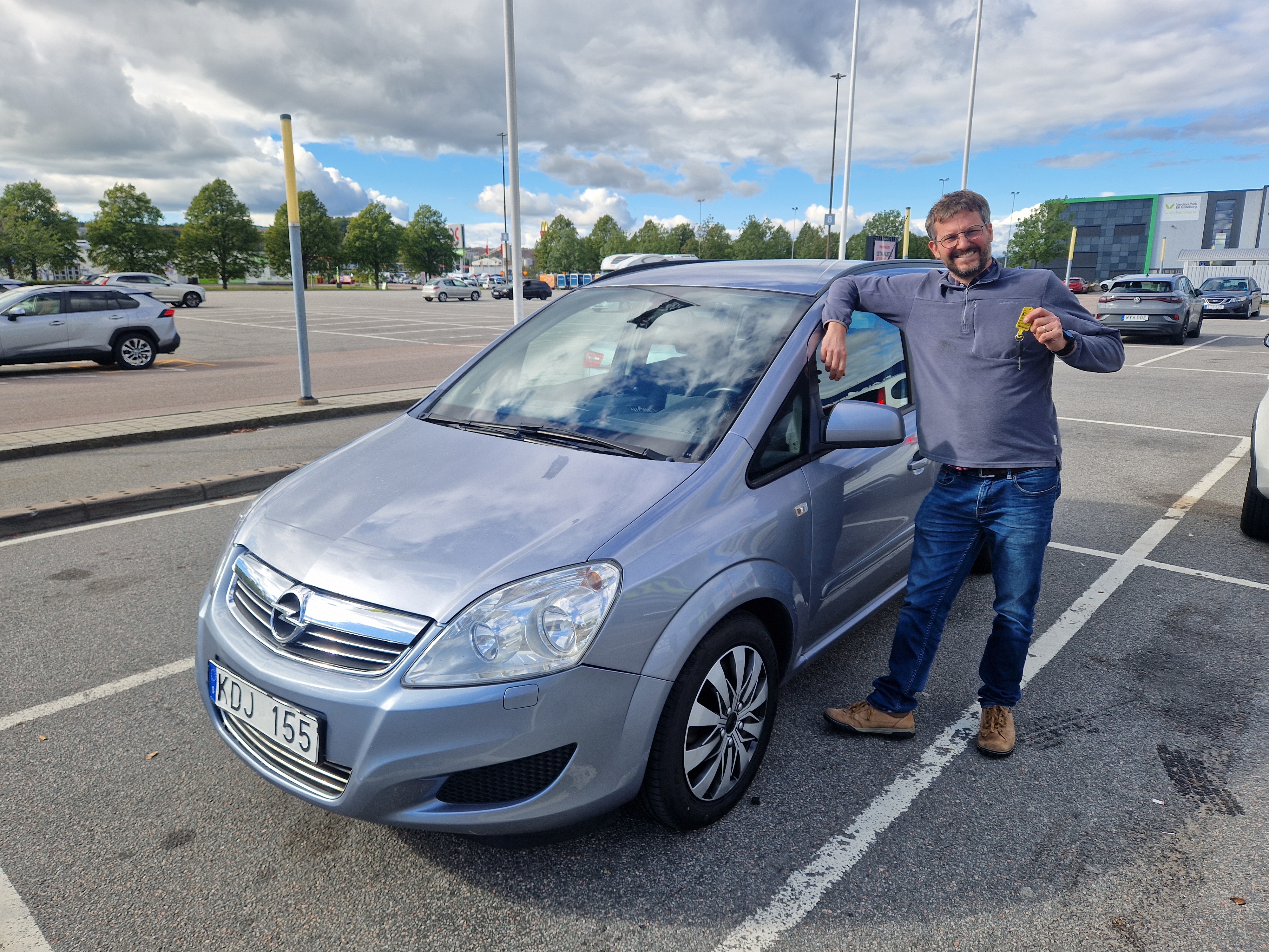 2010 opel zafira b - 7-sits