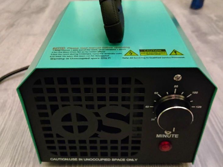 Ta bort dålig lukt med en ozongenerator