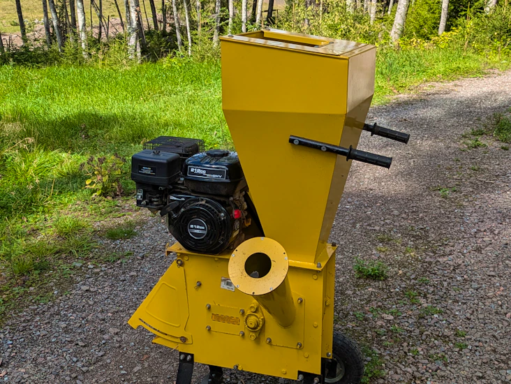 Flismaskin/kompostkvarn 75mm 7hp