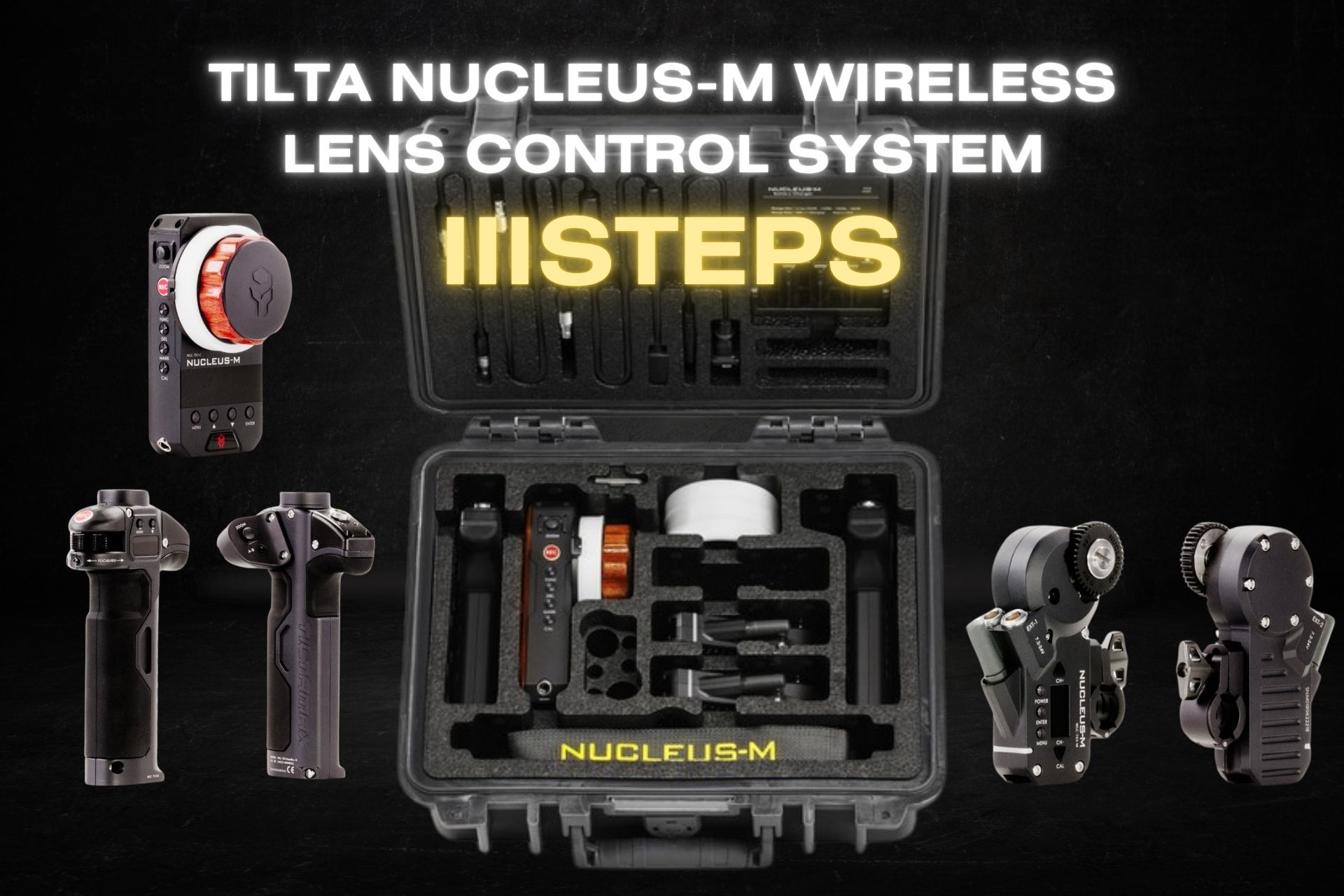 Tilta nucleus-m: wireless lens control system