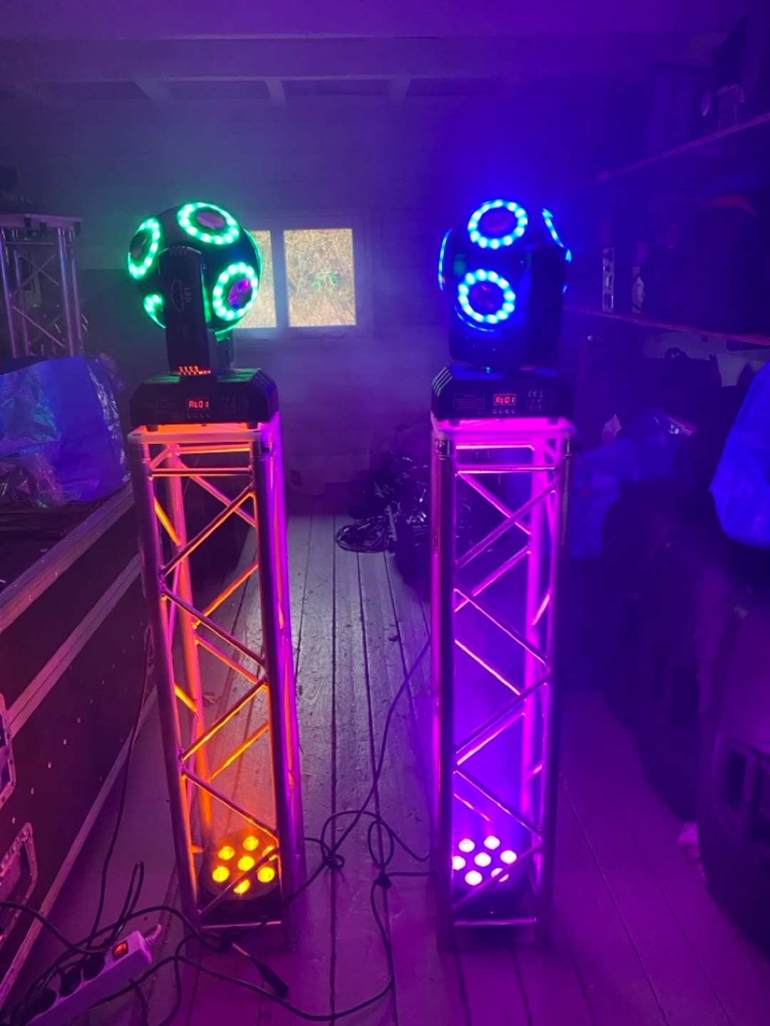 Diskokule moving head