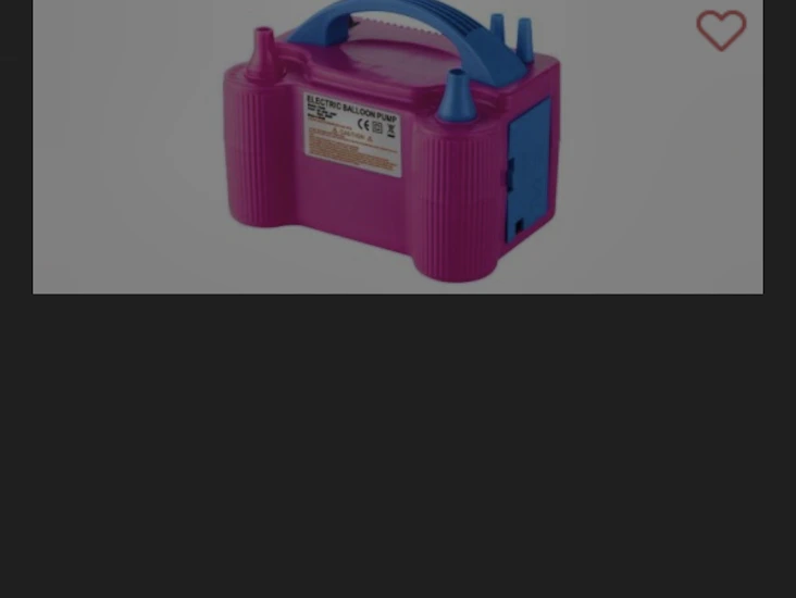 Ballongpump elektrisk