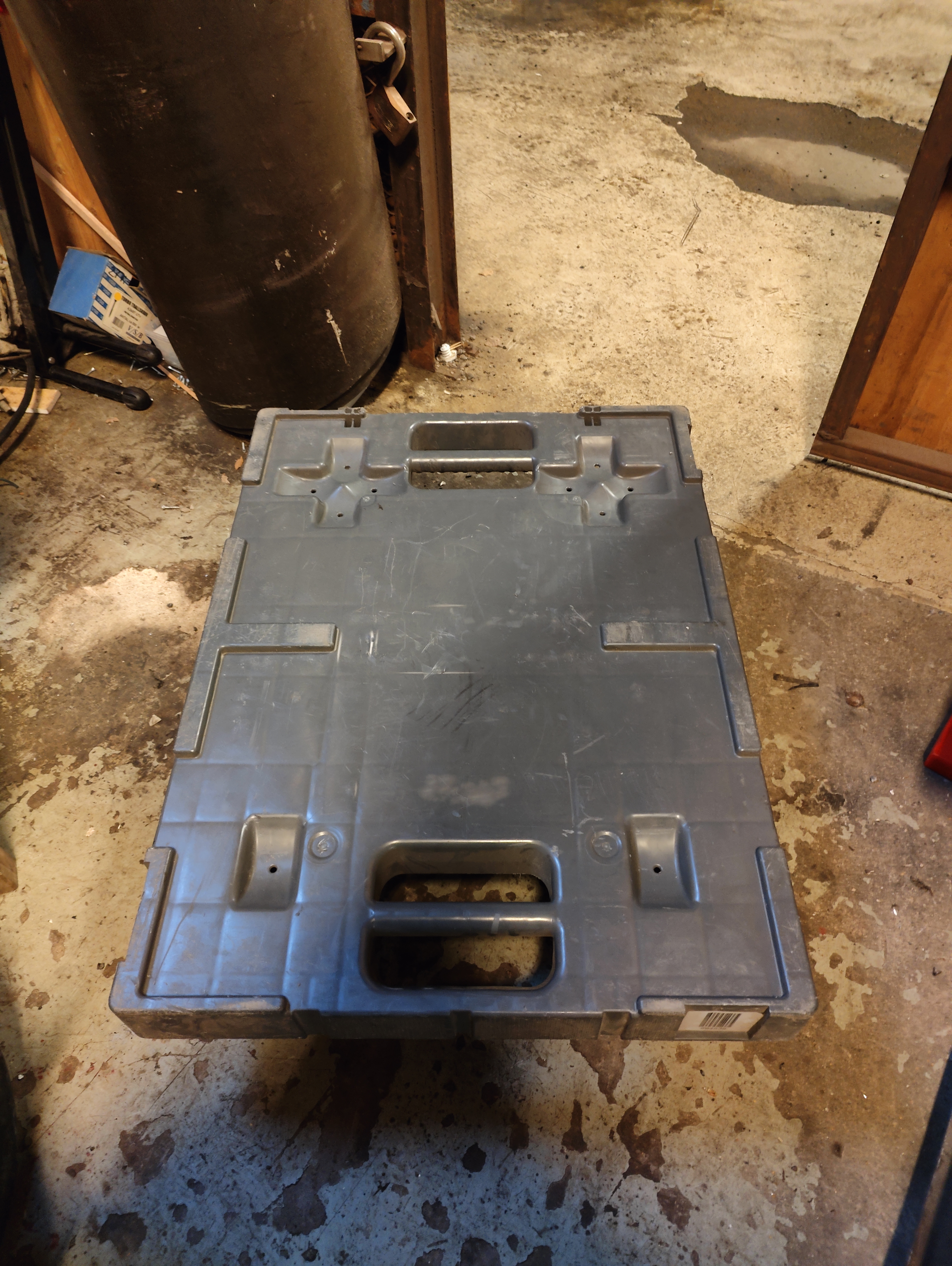 Transportplatta 800x600 super strong plastic upto 100kg