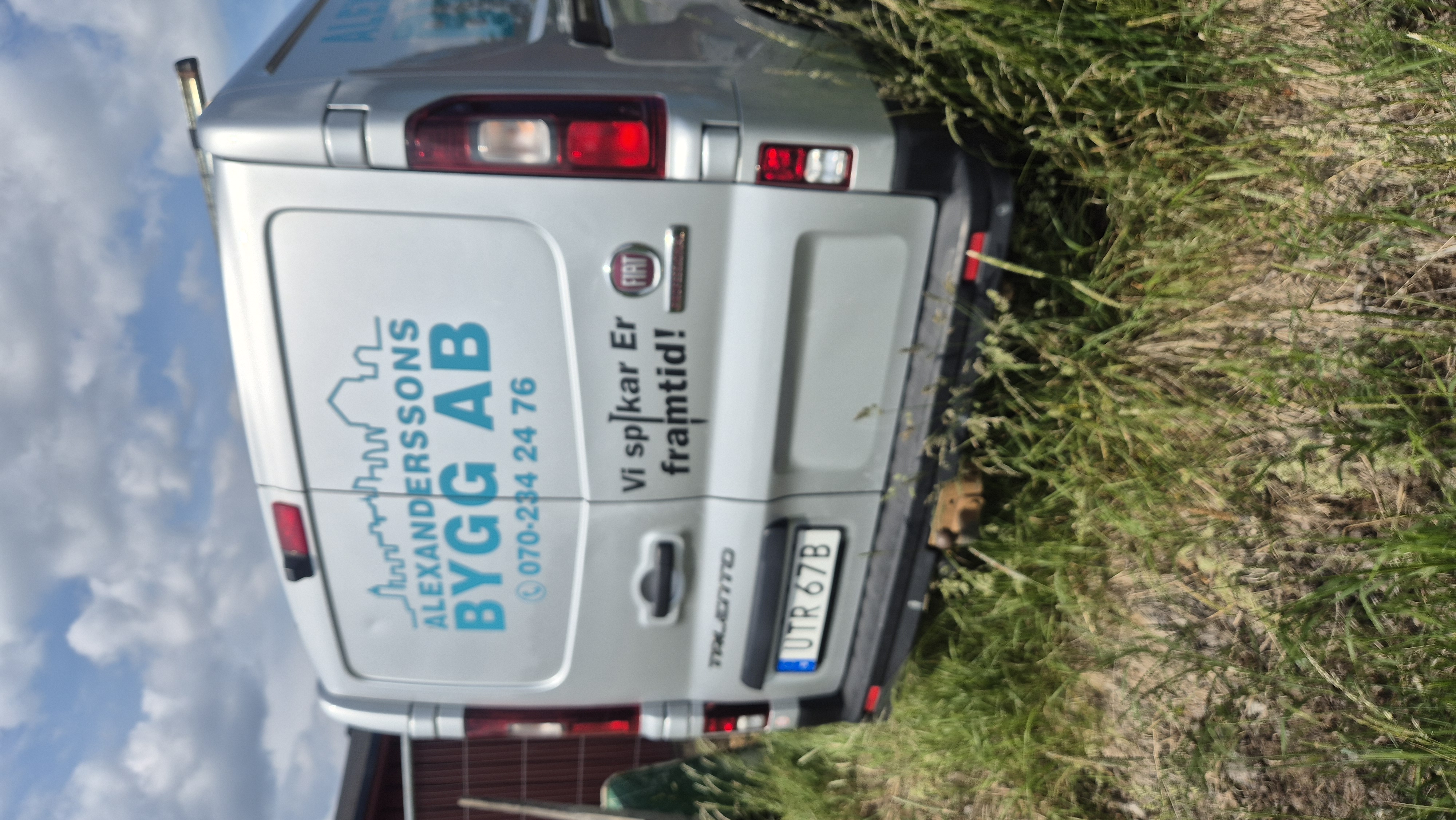 Fiat buss 3 platser b kort