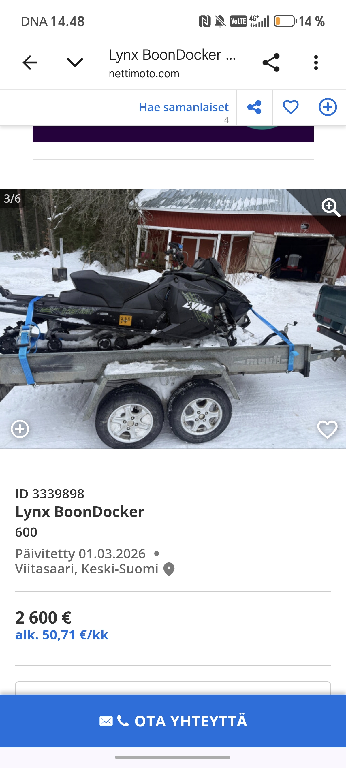Lynx boondogger 2012 