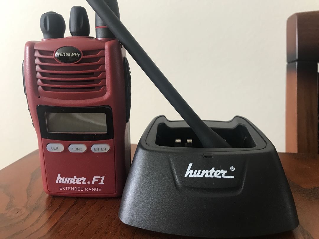  2 st. hunter f1 140/155 – jaktradio sv/no