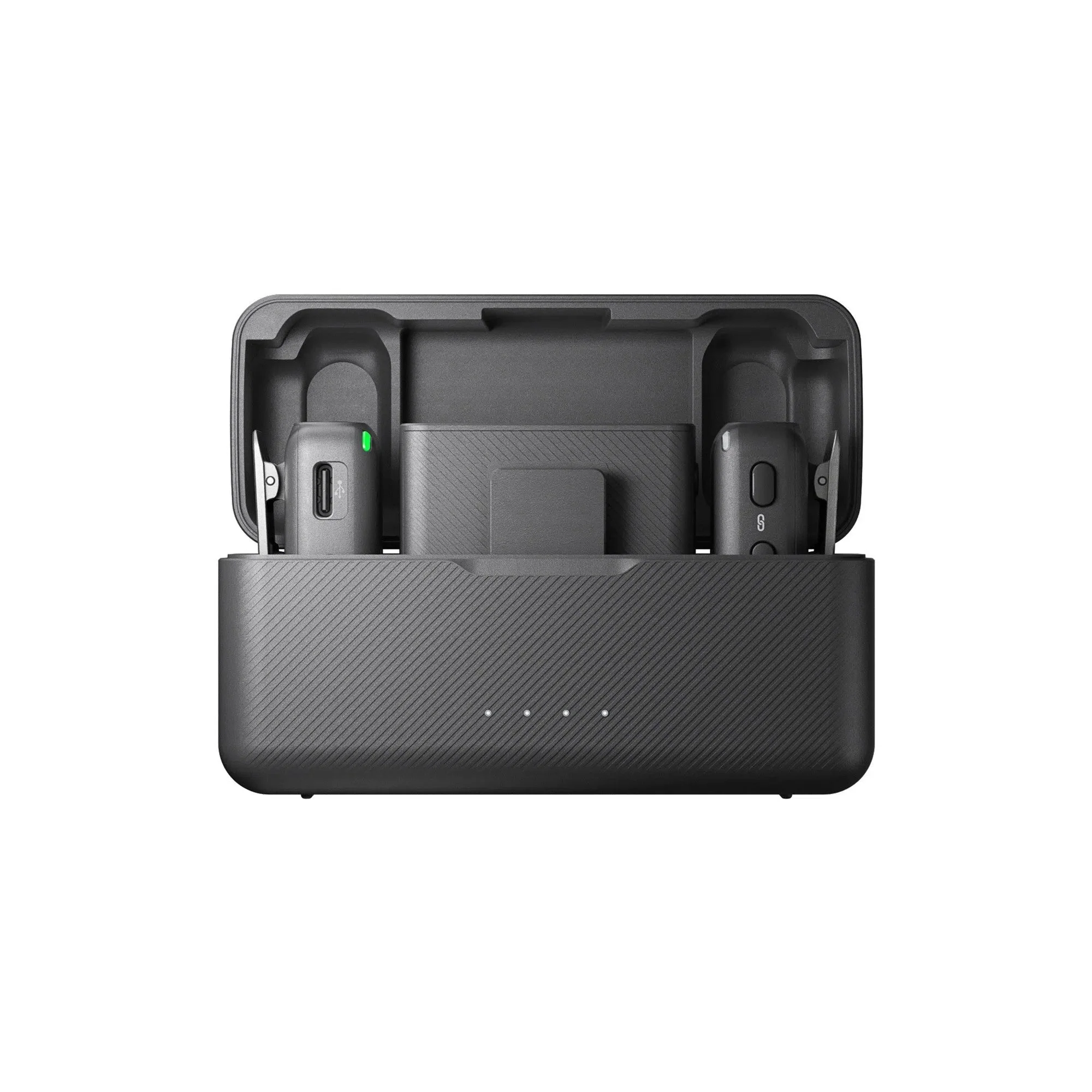 Dji mic wireless dual microphone kit (2 tx + 1 rx + charging case)