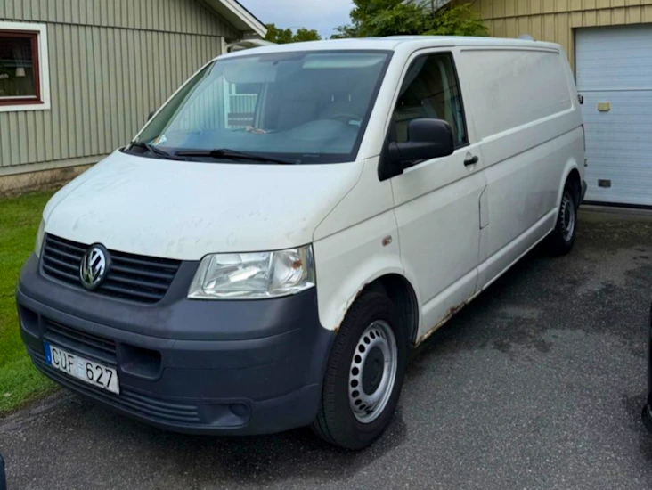 Fria km !!!! vw transporter – rymlig & smidig!