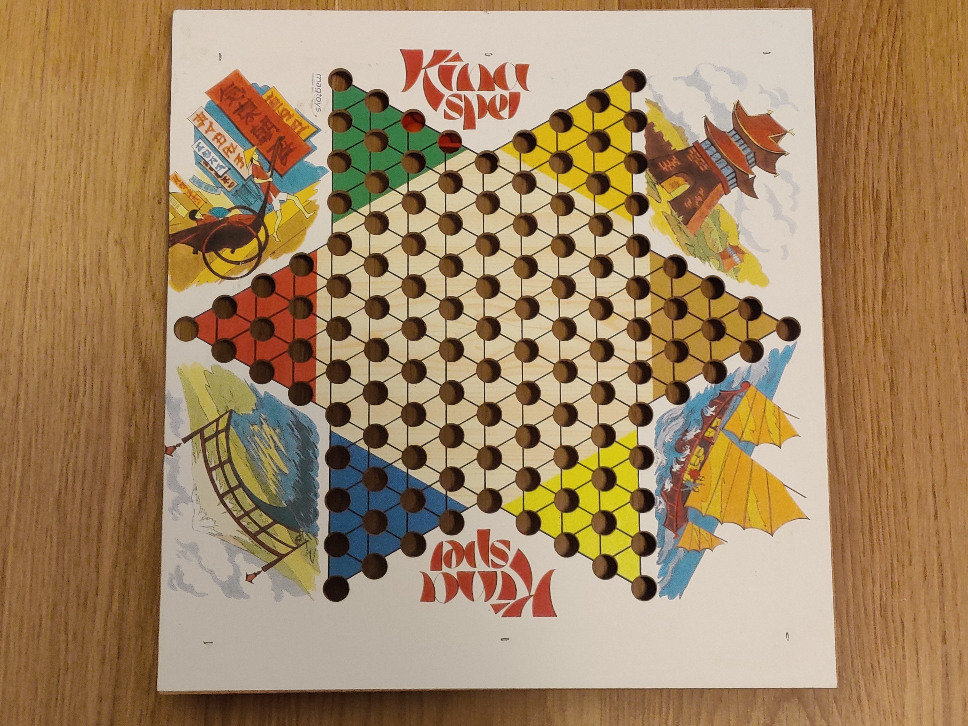 Kinaspel (chinese checkers) 