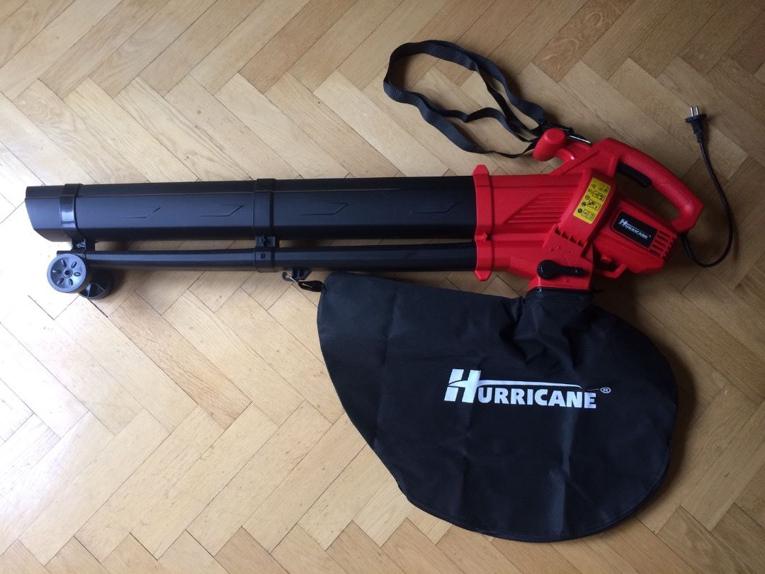 Lövblås/lövsug, eldriven