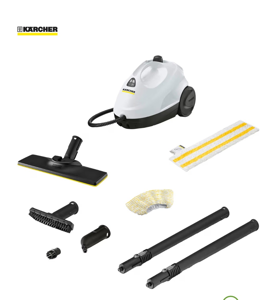 Dampvasker/steamer fra kärcher