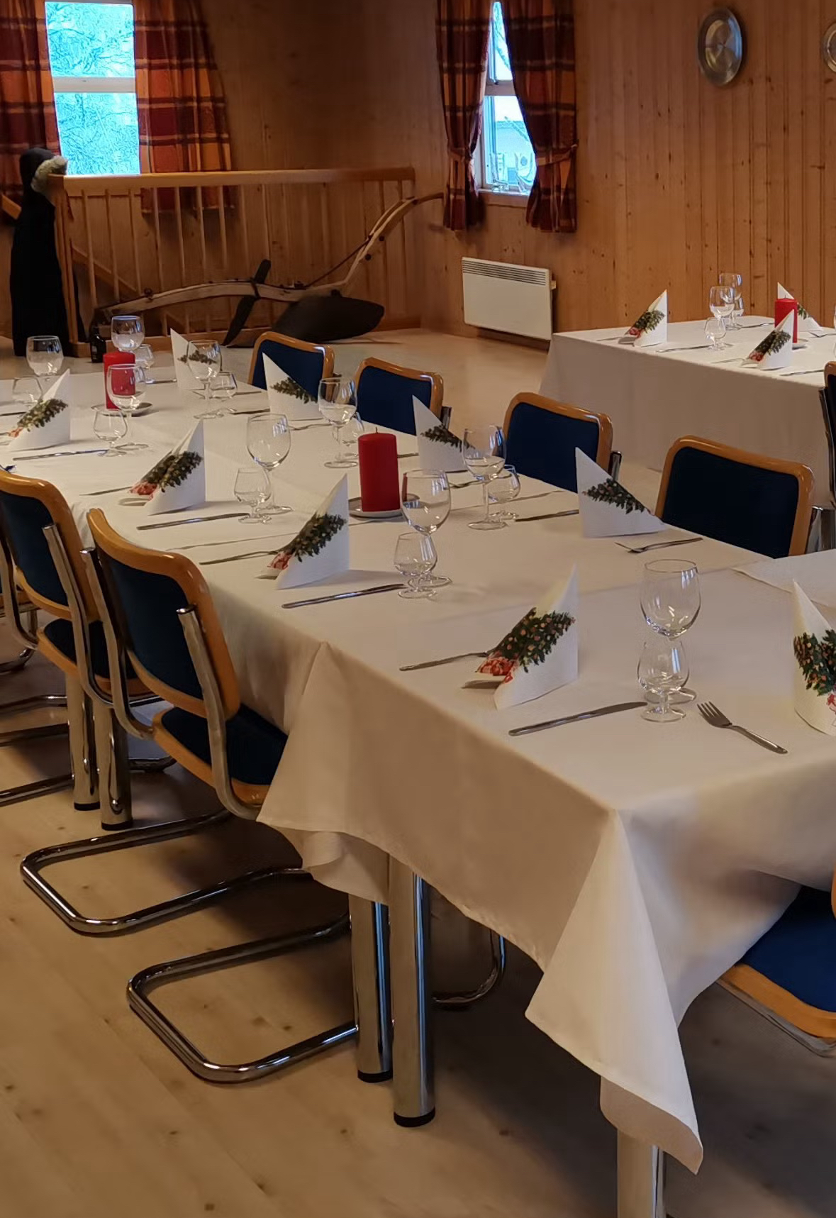 Utleie av duker til selskap og arrangement