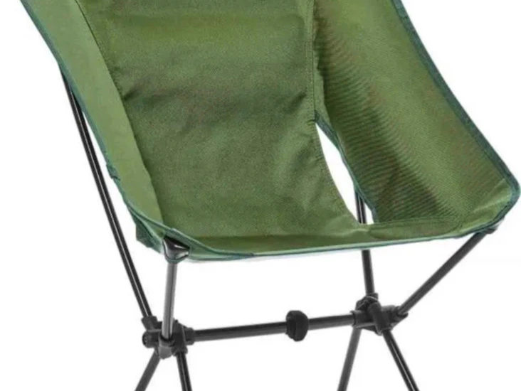 2 campingstolar urberg (gröna, ihopfällbara)