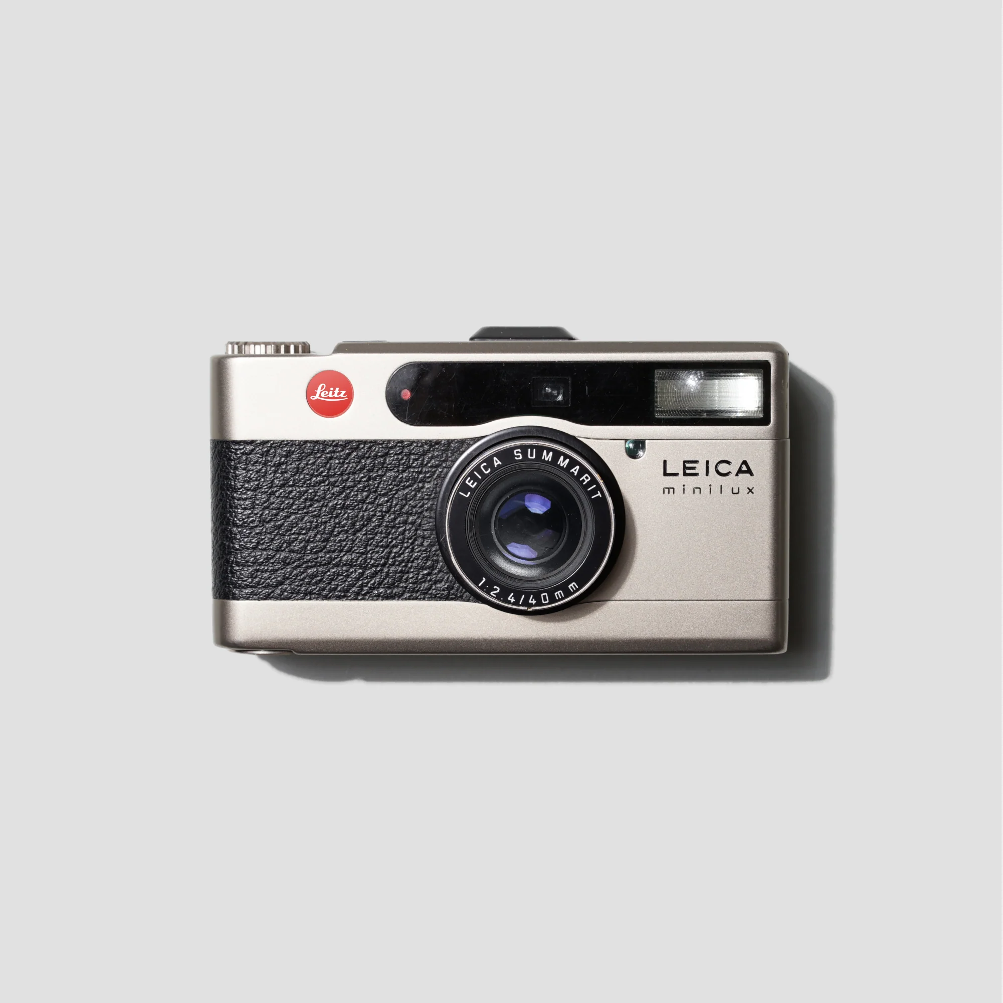 Leica minilux analog kompaktkamera point and shoot med 35mm f2.4