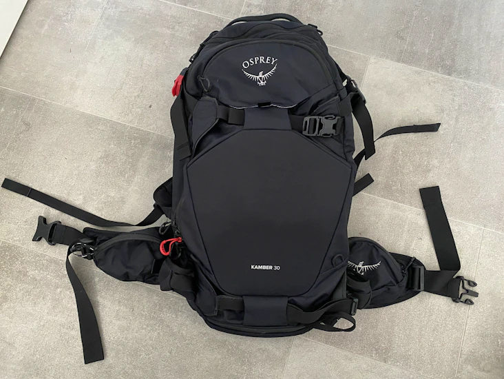 Vapaalaskureppu osprey kamber 30