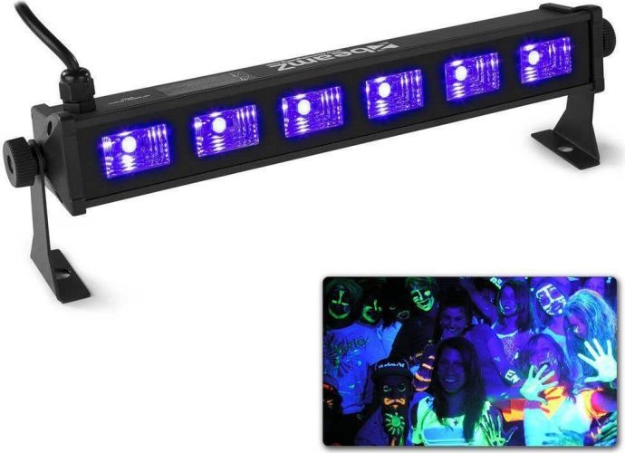 2 stk. uv lys bar / rave / fest