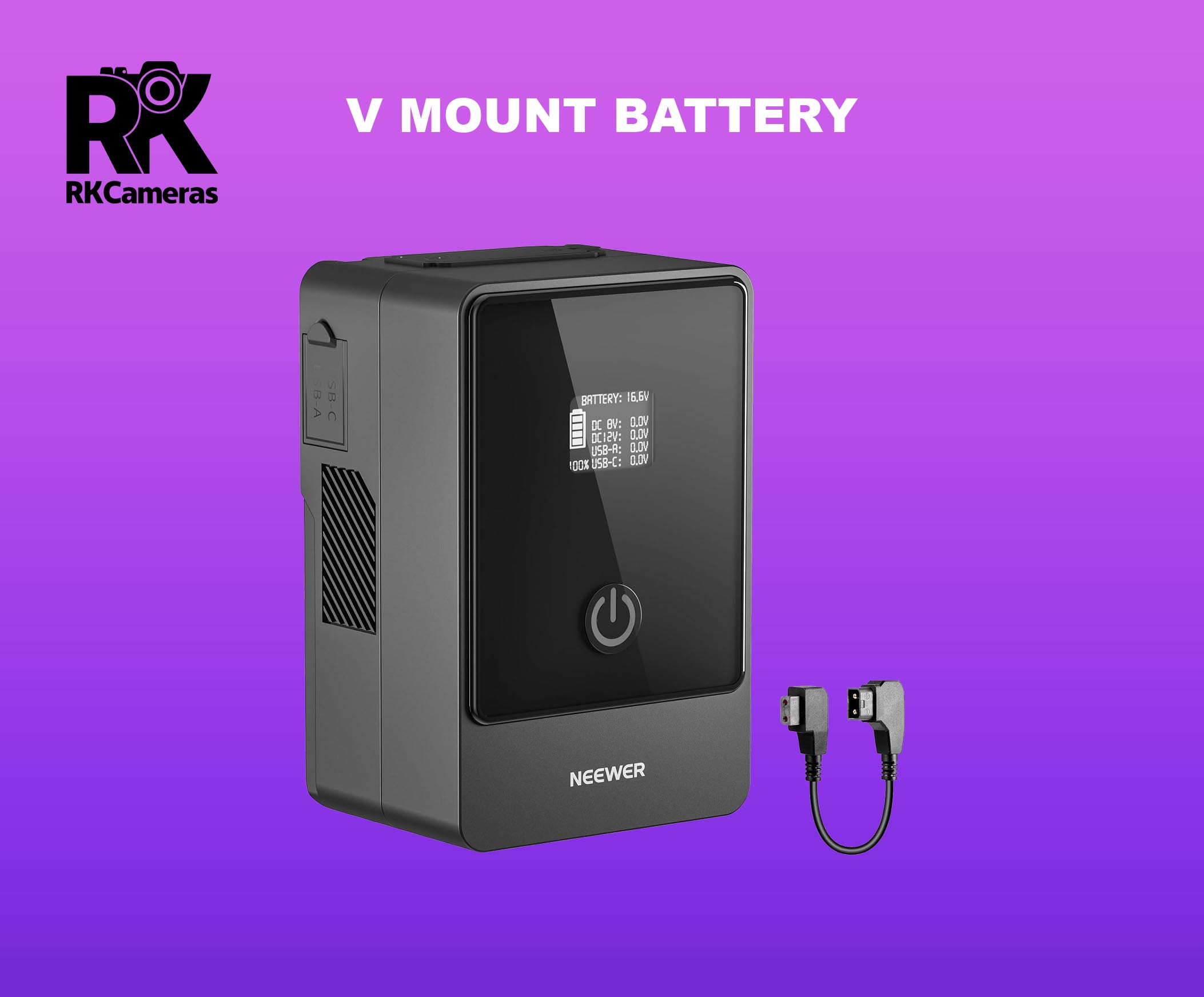 V-mount battery 99wh (portable power pack)
