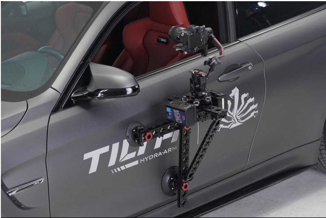Car rig kit package – dji rs4 pro + dji ronin expansion kit + tilta hydra alien (tracking shots / vehicle mount system) 