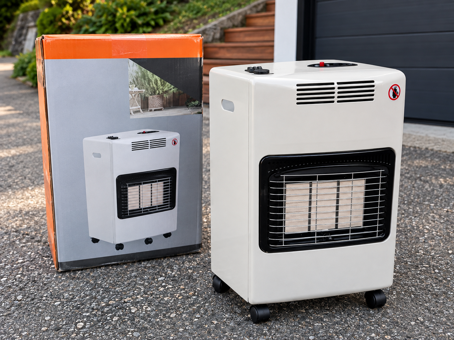 Gass- og elovn 4,1 kw – kraftig varmeovn