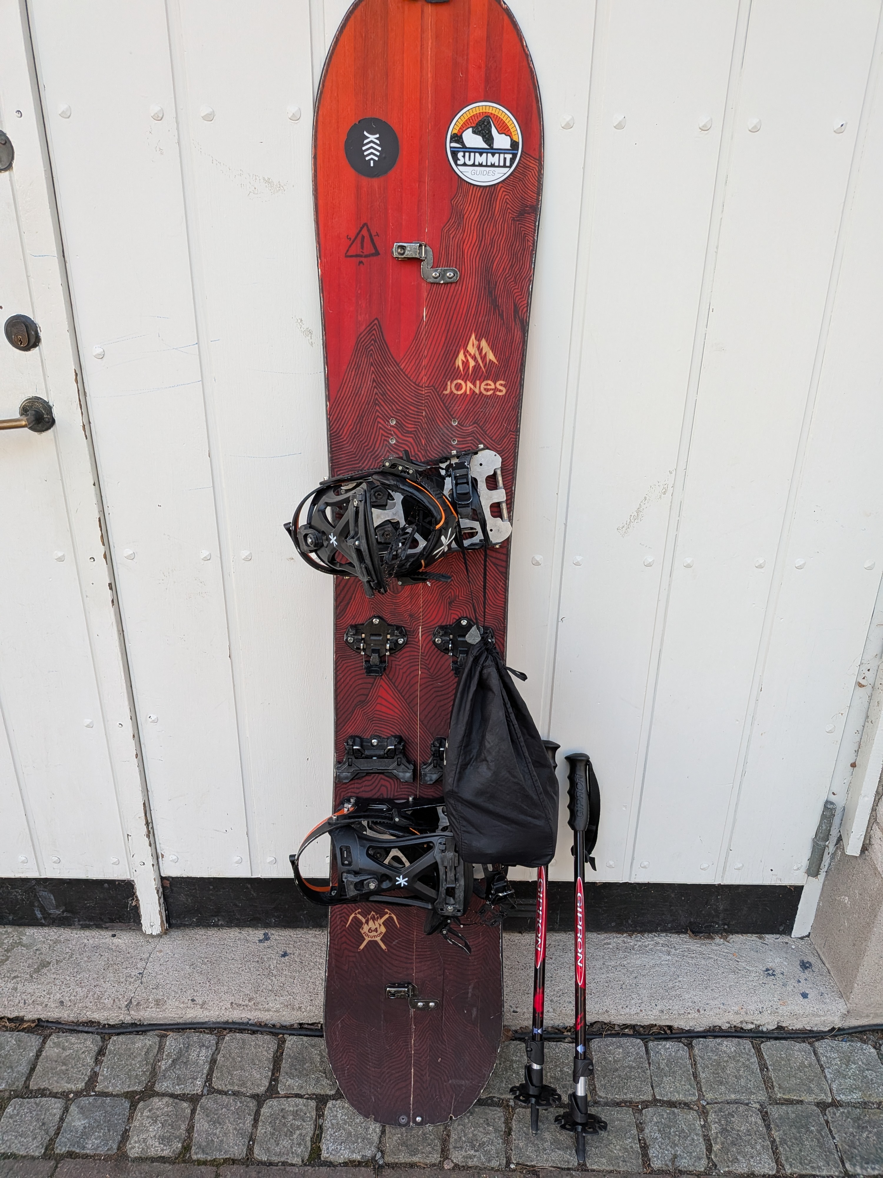 Komplett splitboard paket jones 164 cm