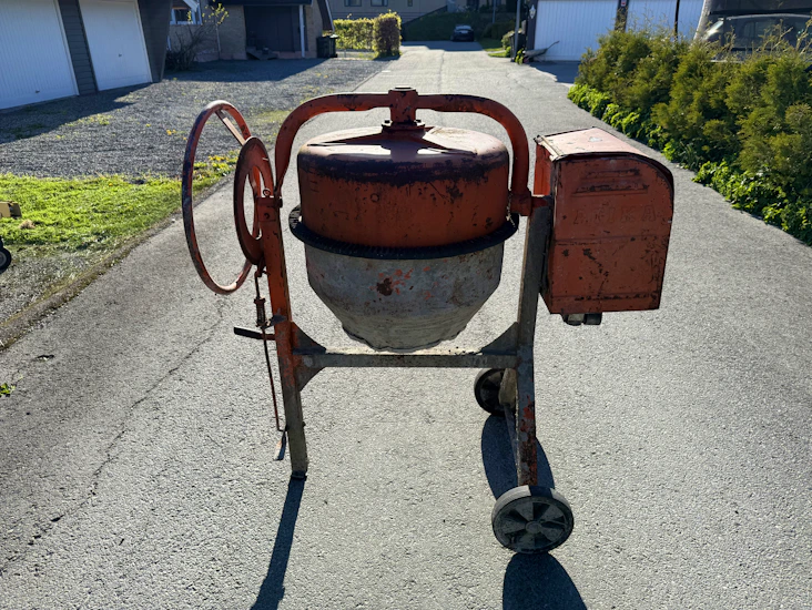 Blandemaskin, sementblander, betongblander