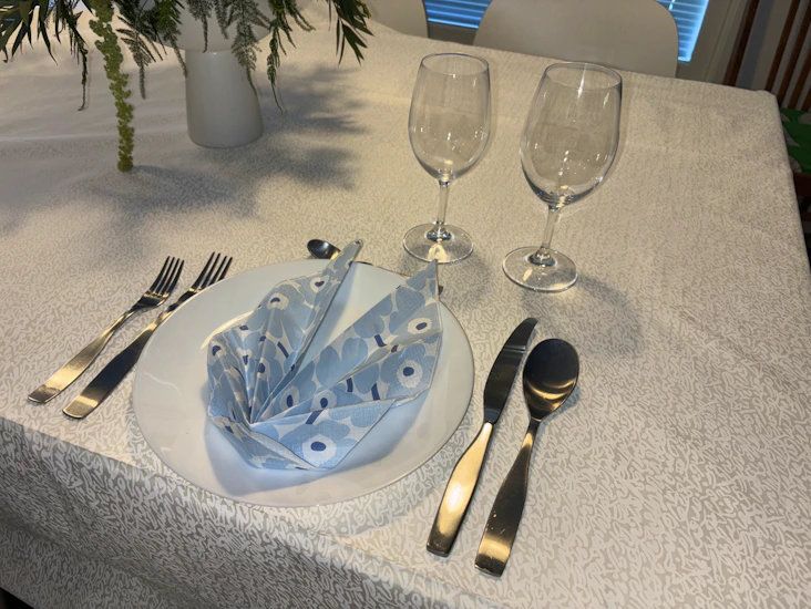 50kpl valkoisia ruokalautasia