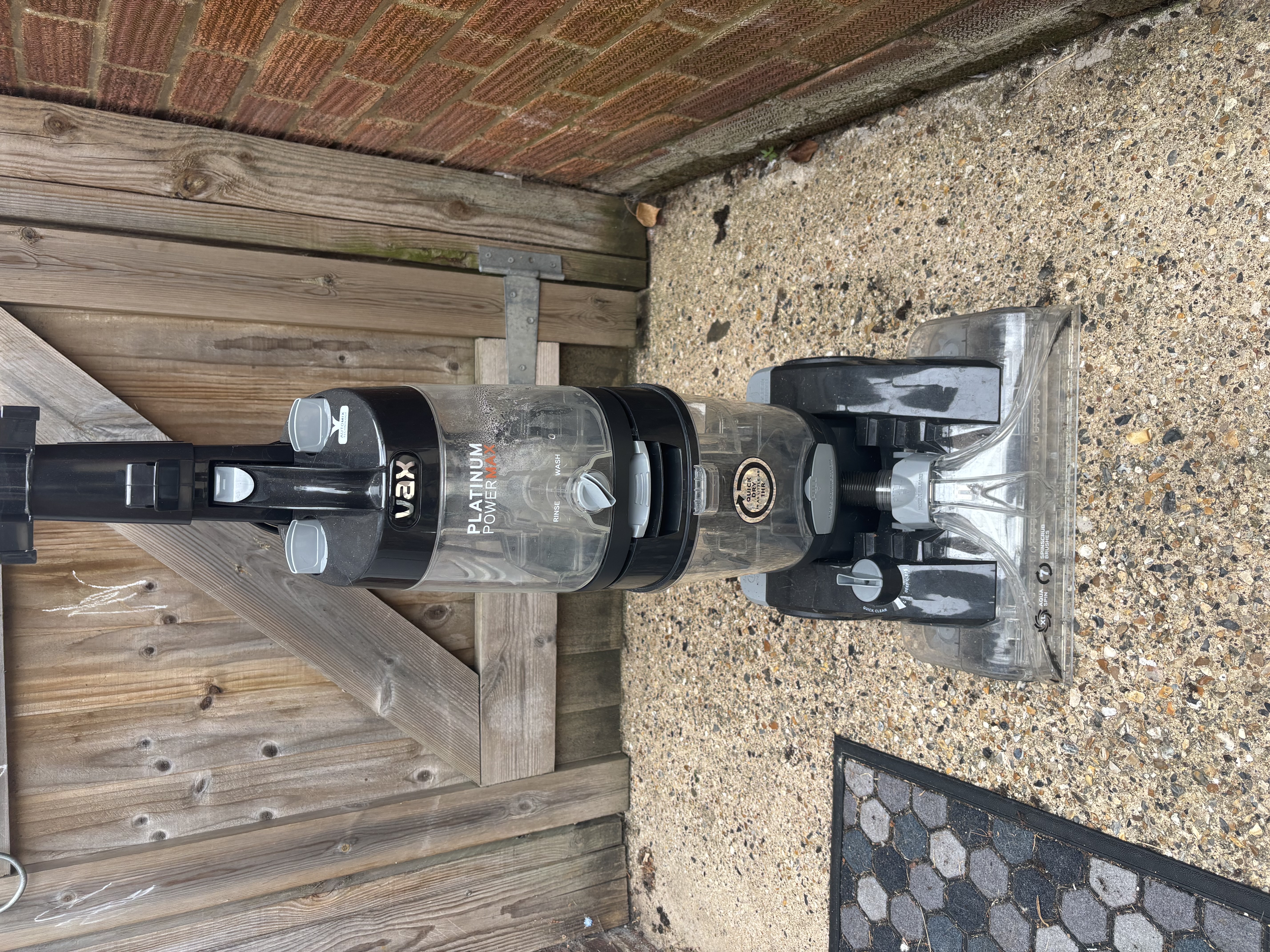 Vax platinum power max carpet cleaner