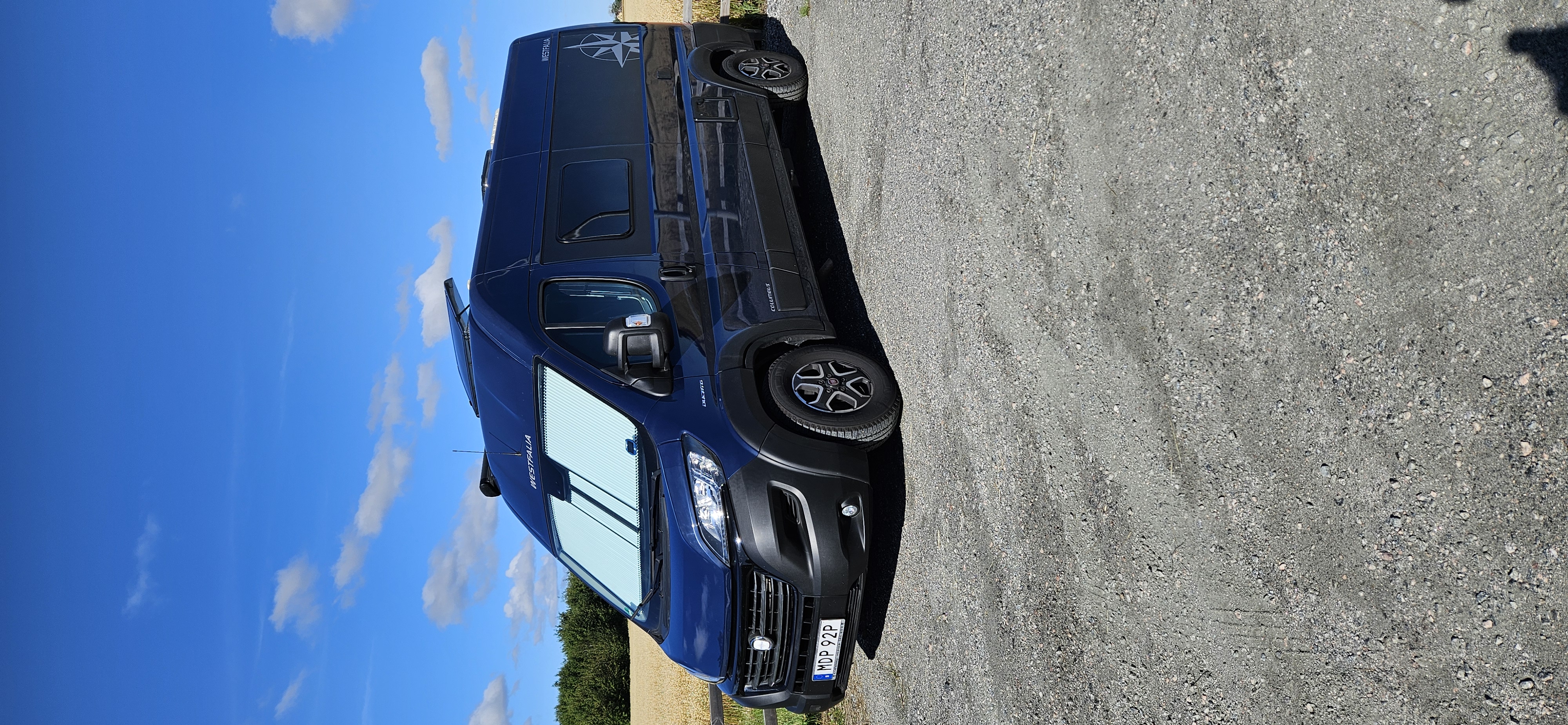Plåtis/van/campervan/ husbil westfalia columbus 601d b-kort ledig v33,34, 47 och framåt