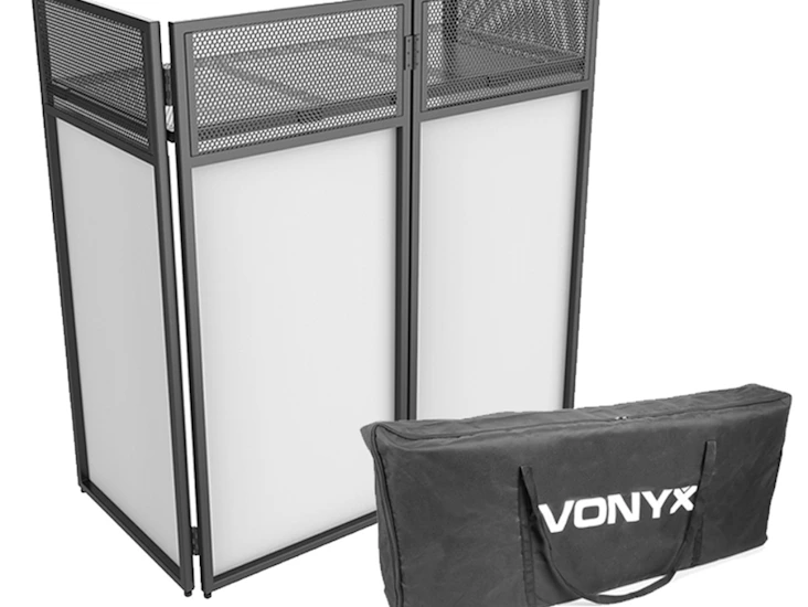 Vonyx db4 foldable dj booth stand with case