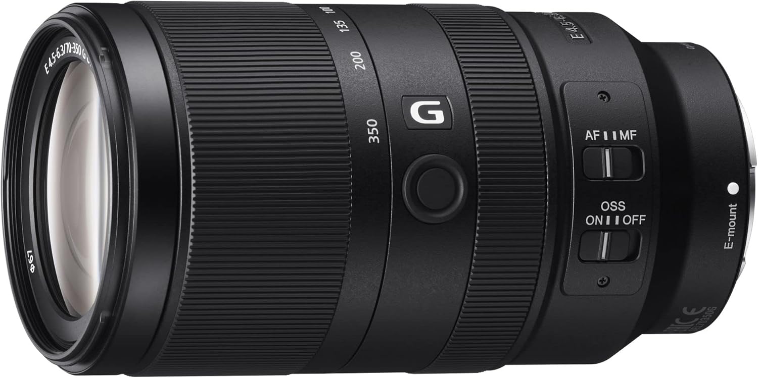 Sony e 70-350 mm f/4.5-6.3 g oss | aps-c super telezoom lens