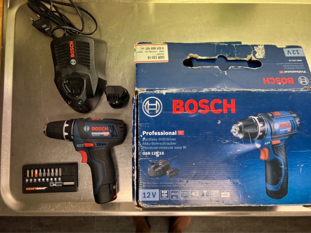 Bosch proffessional borrskruvdragare