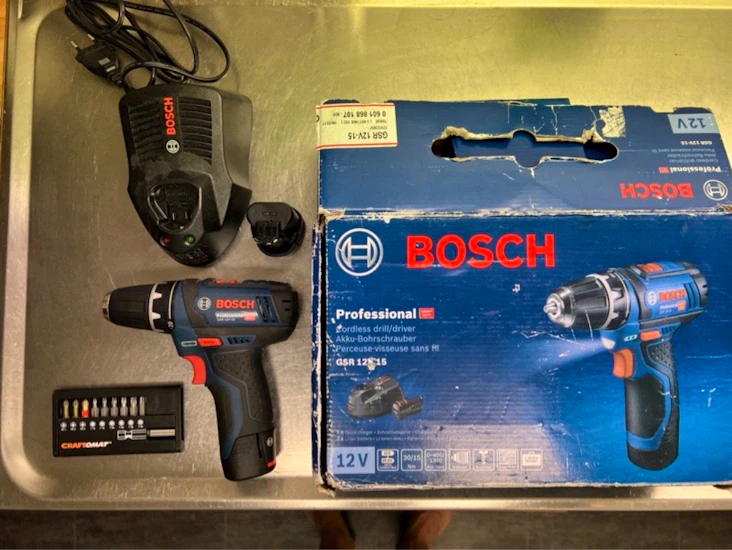 Bosch proffessional borrskruvdragare
