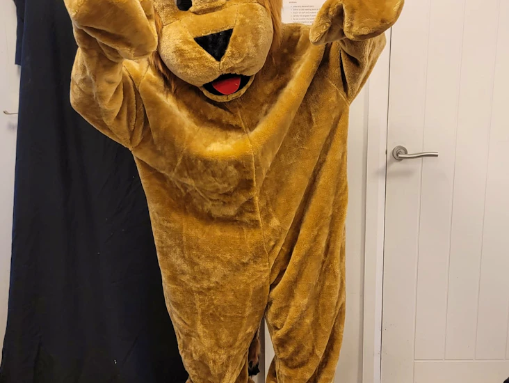 Lion mascot