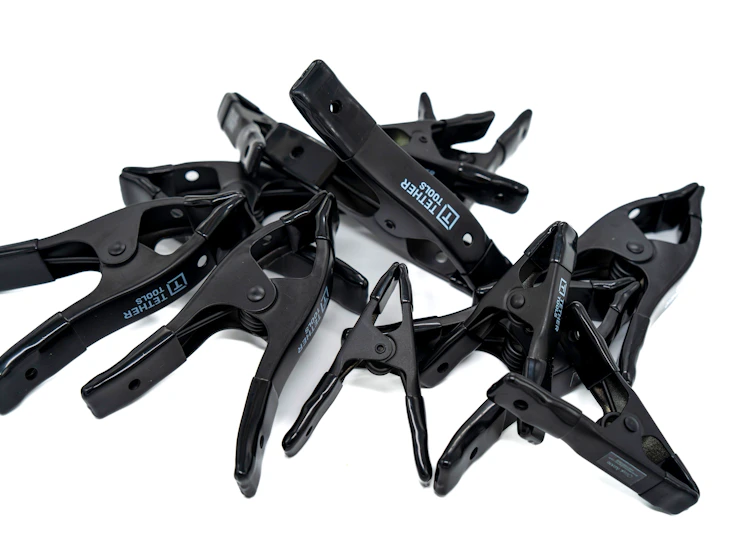 Klämkit – 12x tether tools rock solid a spring clamp (strl 1 & 2)