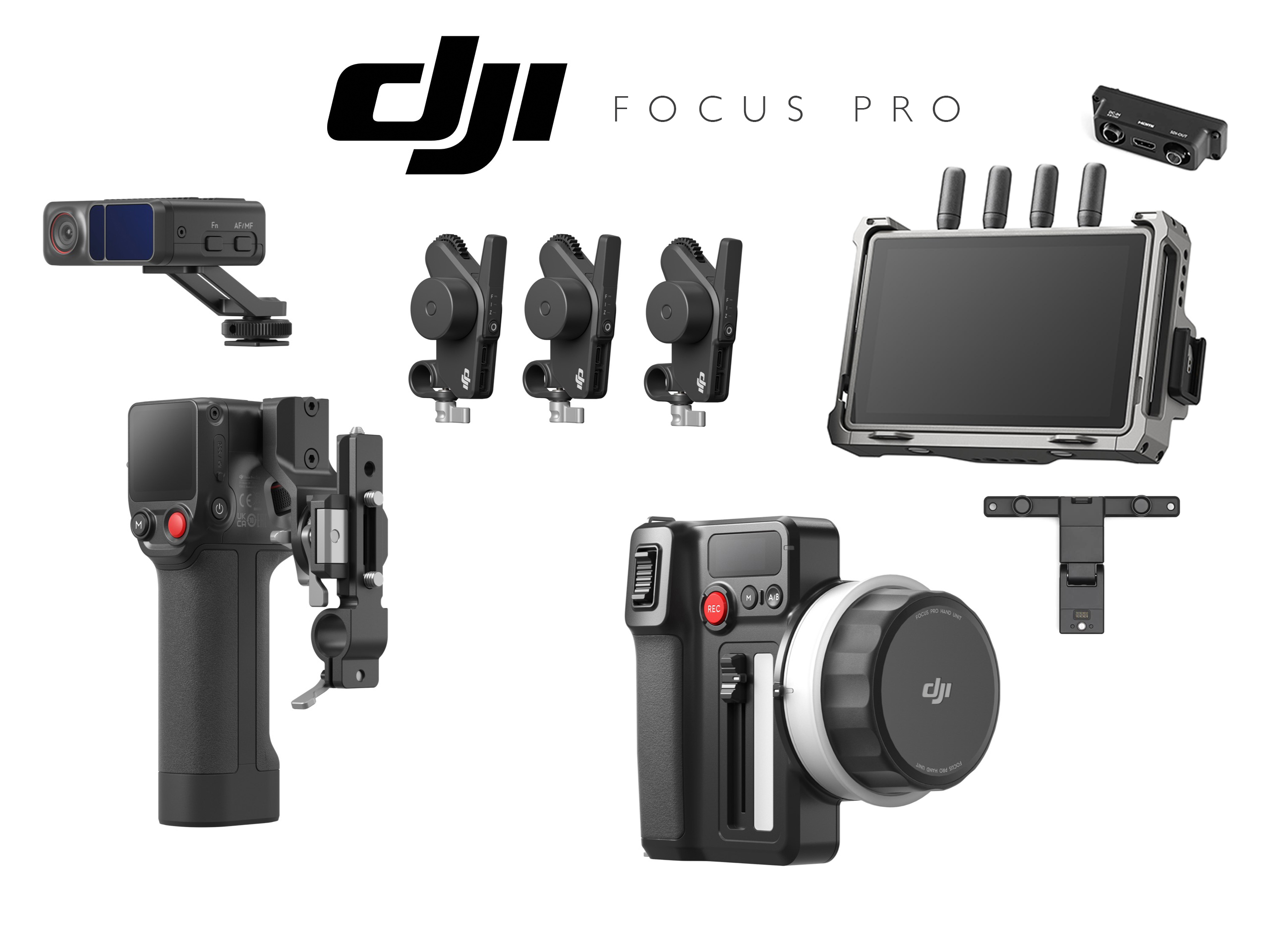 Dji pro focus kit / hand unit / follow focus / custom