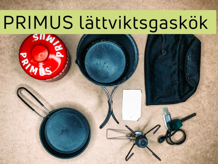 Primus lättviktsgaskök med tillbehör