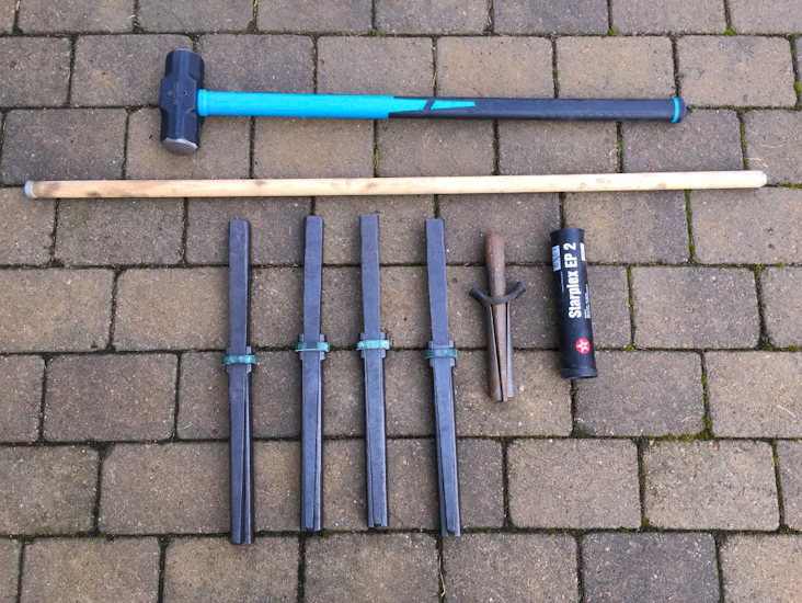 34 mm stenkilar för stenspräckning