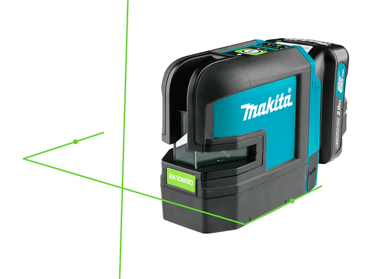 Makita ristiviiva- ja pistelaser cxt™ sk106gdwa