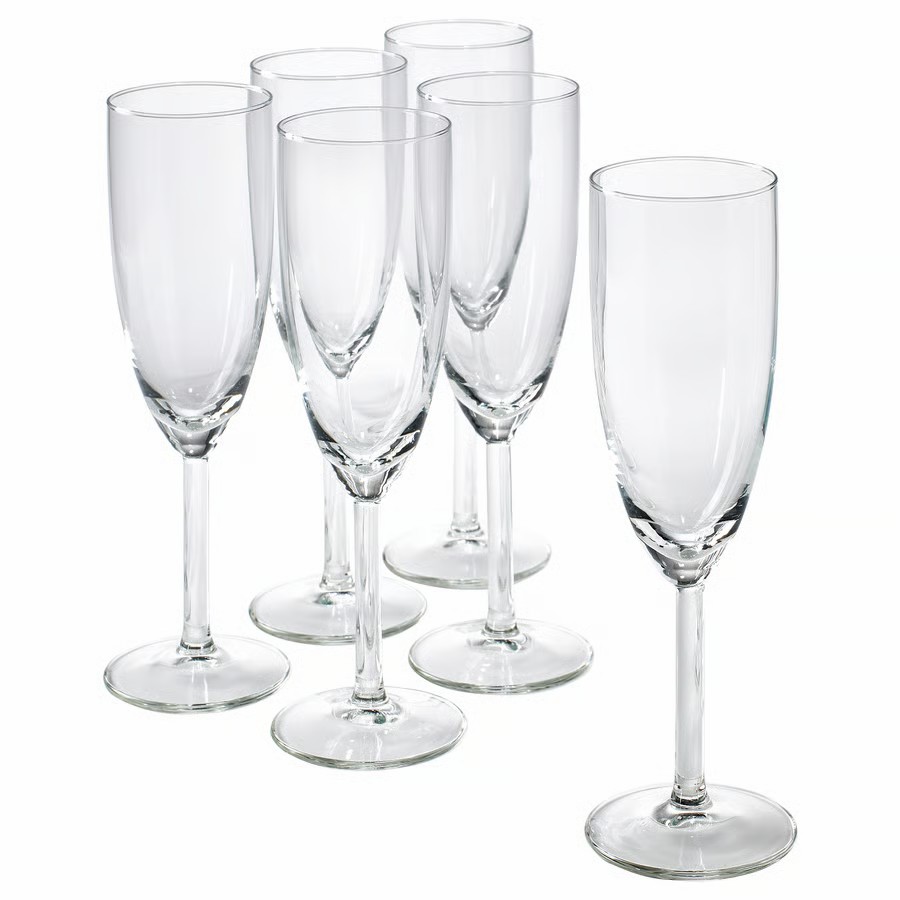 Svalka champagneglas 110 stk.