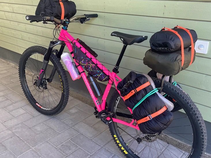 Aeroe bikepacking system