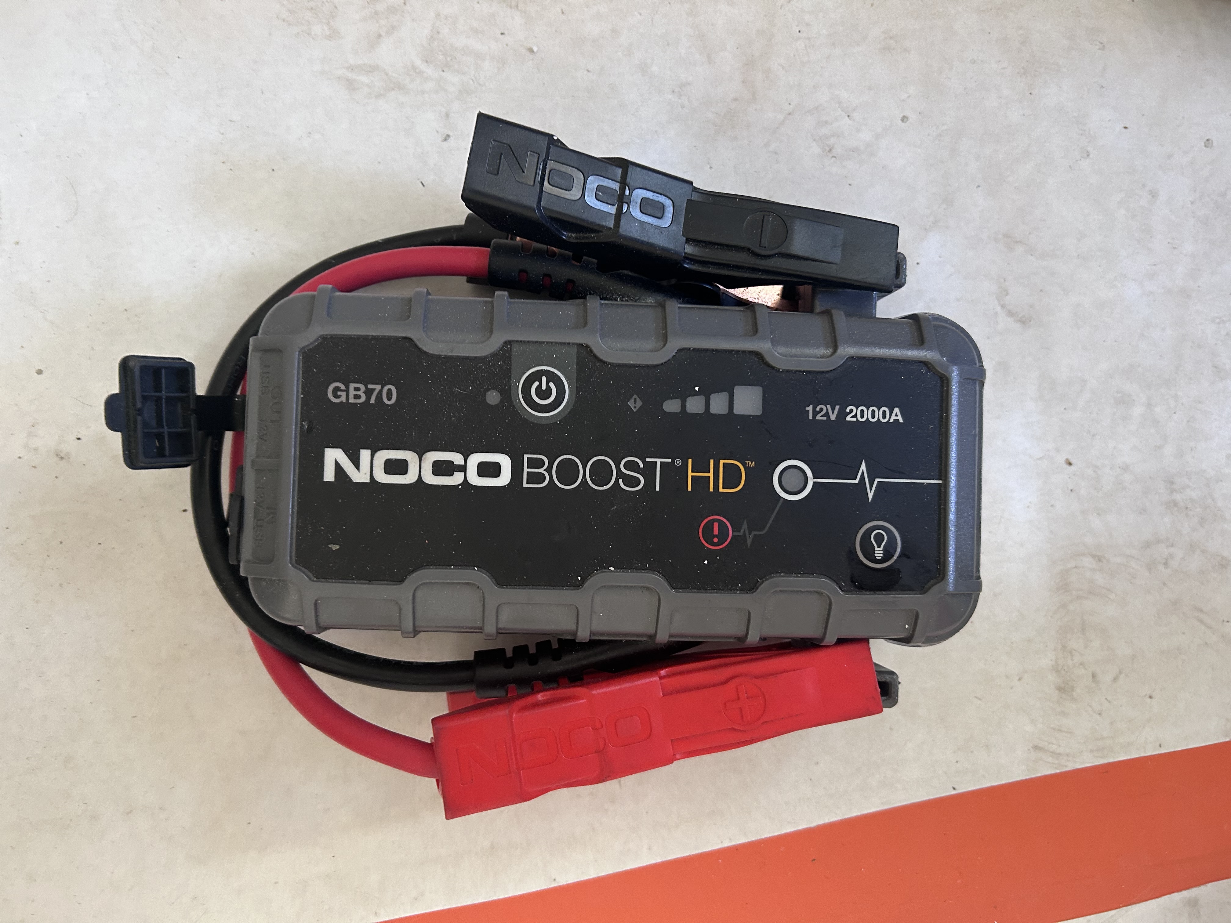 Jump starter – noco boost hd gb70 (2000a)