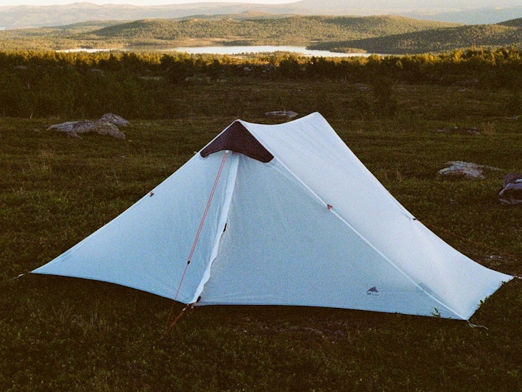 Ultralight kahden hengen teltta lanshan 2 pro