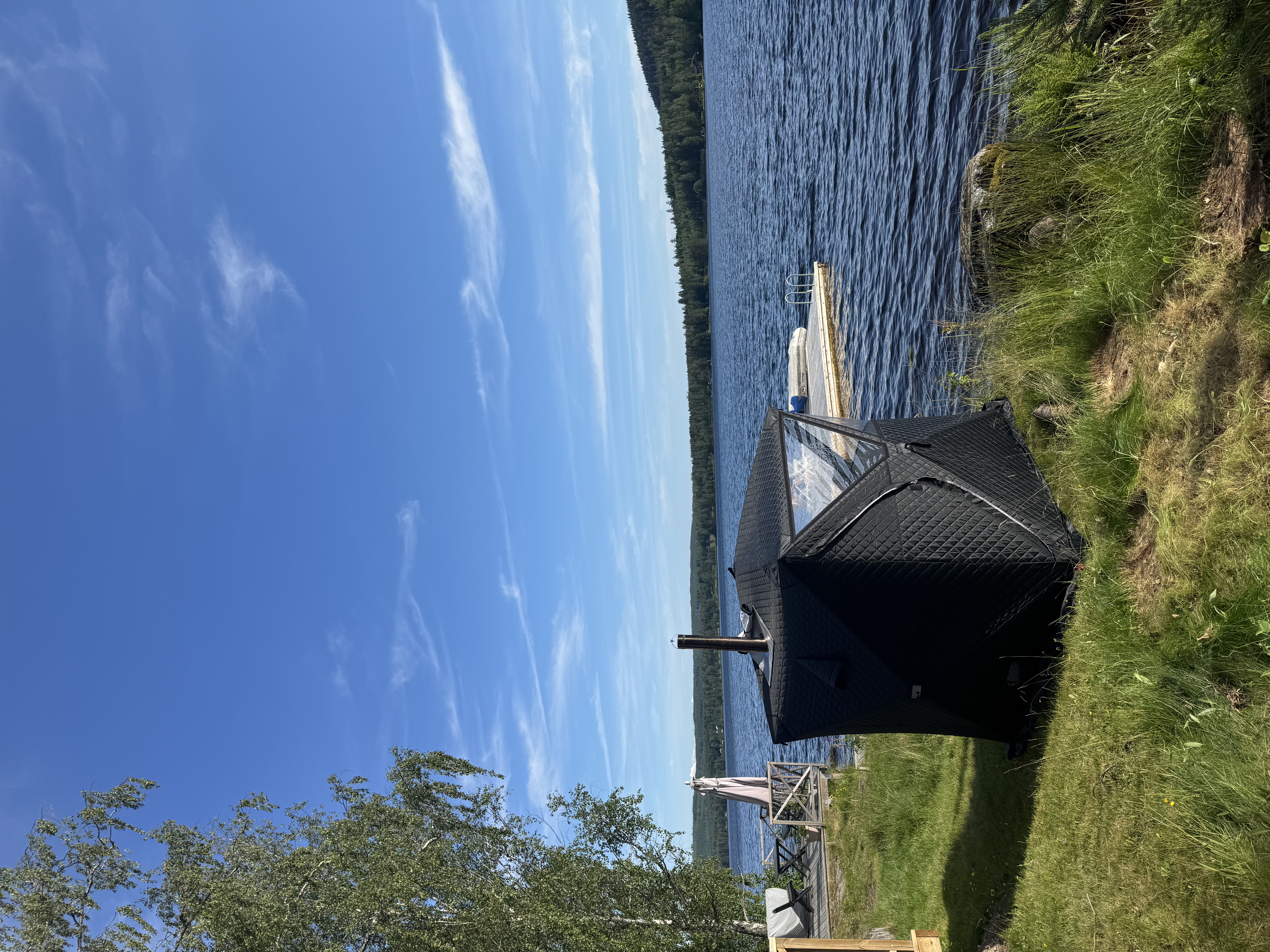 Bastutält för 3-5 pers