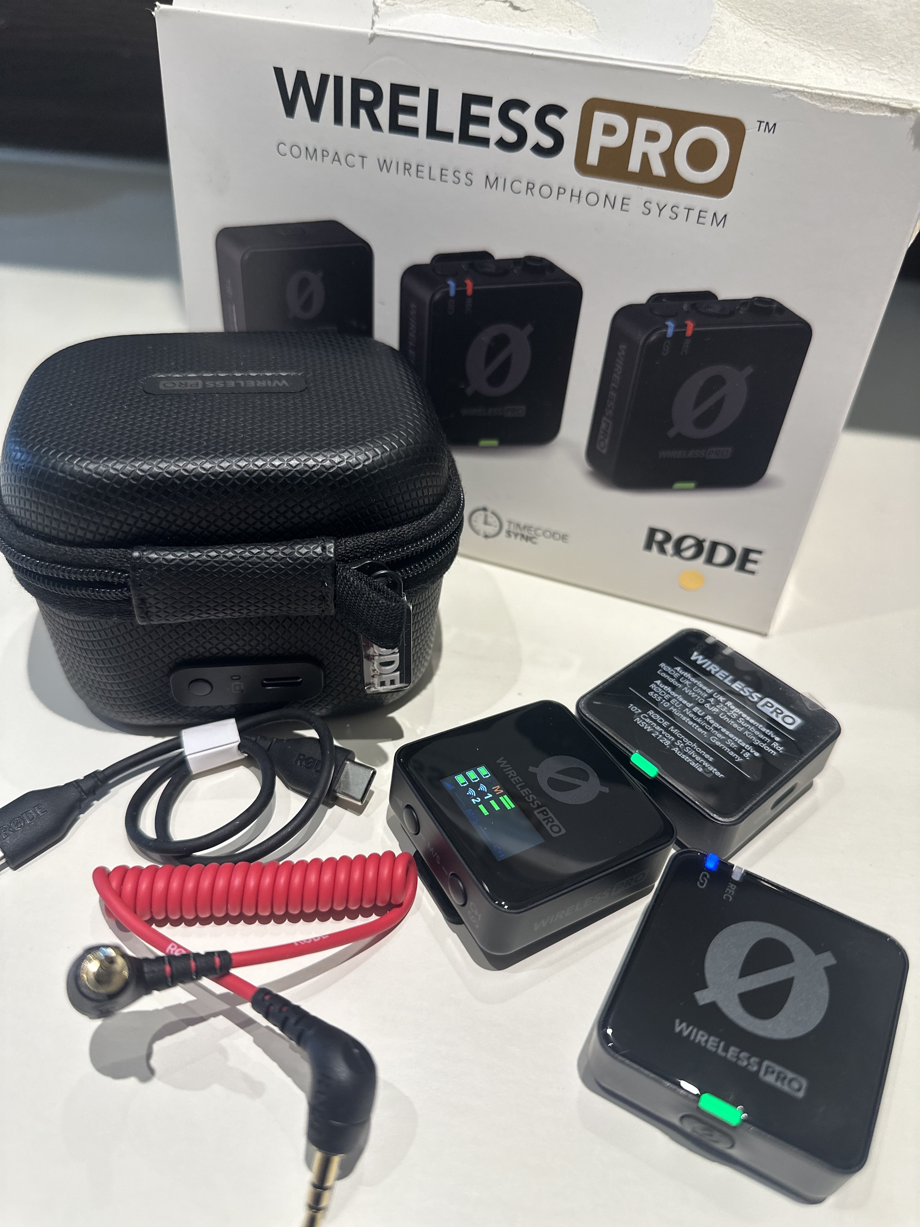 Røde wireless pro compact wireless microphone