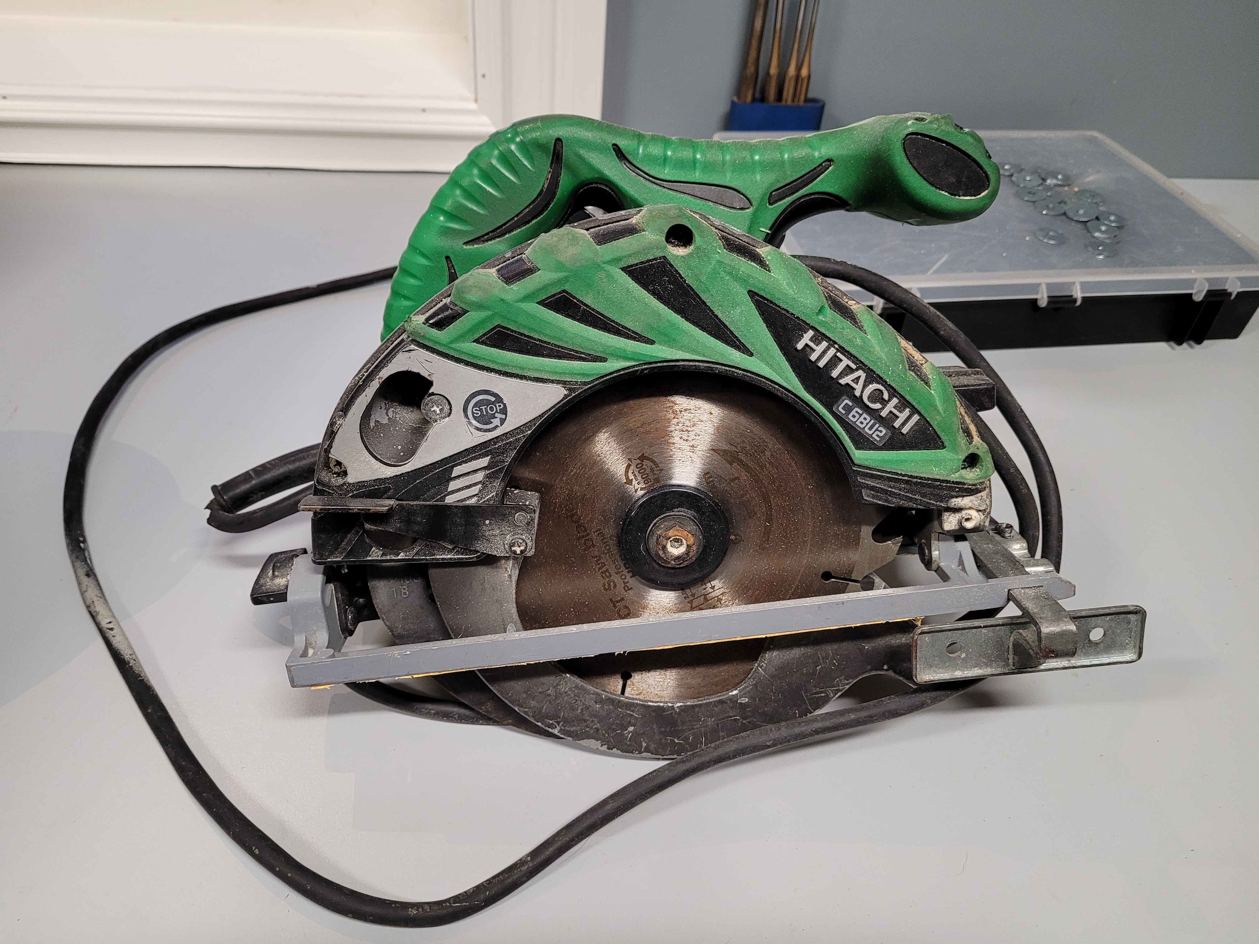 Sladdriven cirkelsåg hitachi